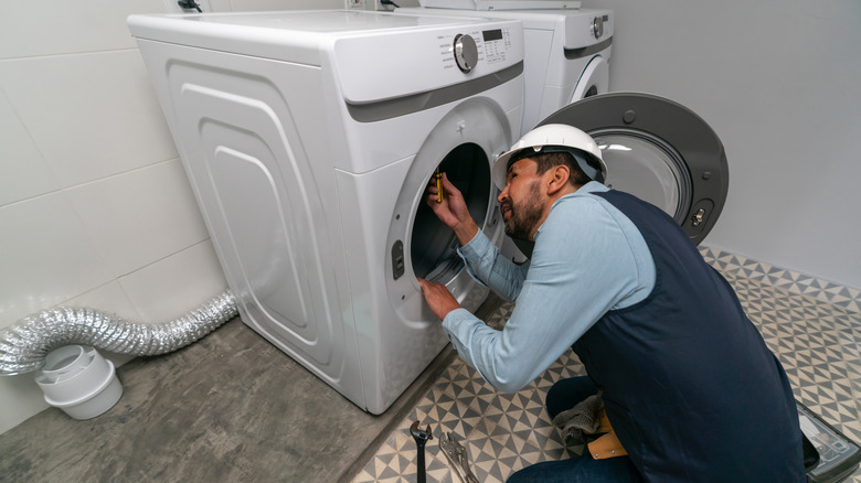 Palm Springs washer- dryer installation